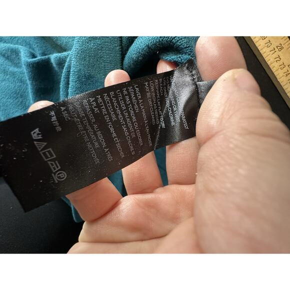 Anthropologie XL Women Pullover Knit Sweater Dress Ruffle Flare Sleeves K8-5 - Picture 8 of 10